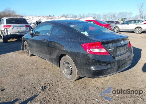 2013 Honda Civic Lx из США, поврежденный, VIN 2HGFG3B57DH523809